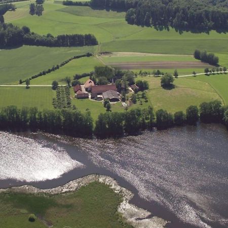 Roesslerhof Ferienwohnung Roesslerweiher Schlier 外观 照片